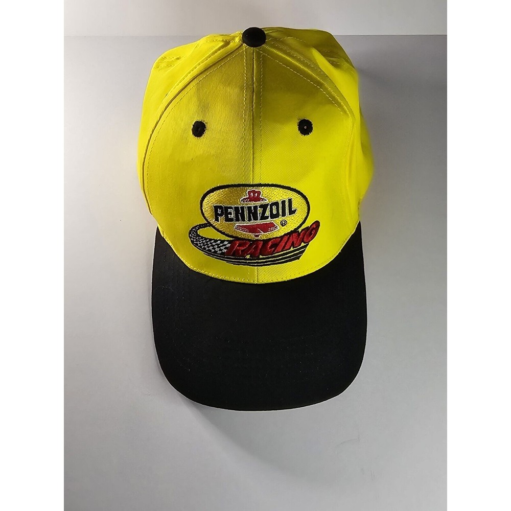 Very Clean Pennzoil Racing Strapback Hat  NASCAR Joey Logano